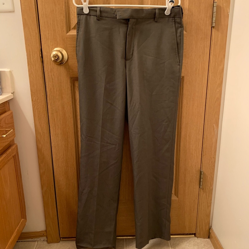 Gray Kenneth Cole Reaction Dress Pants